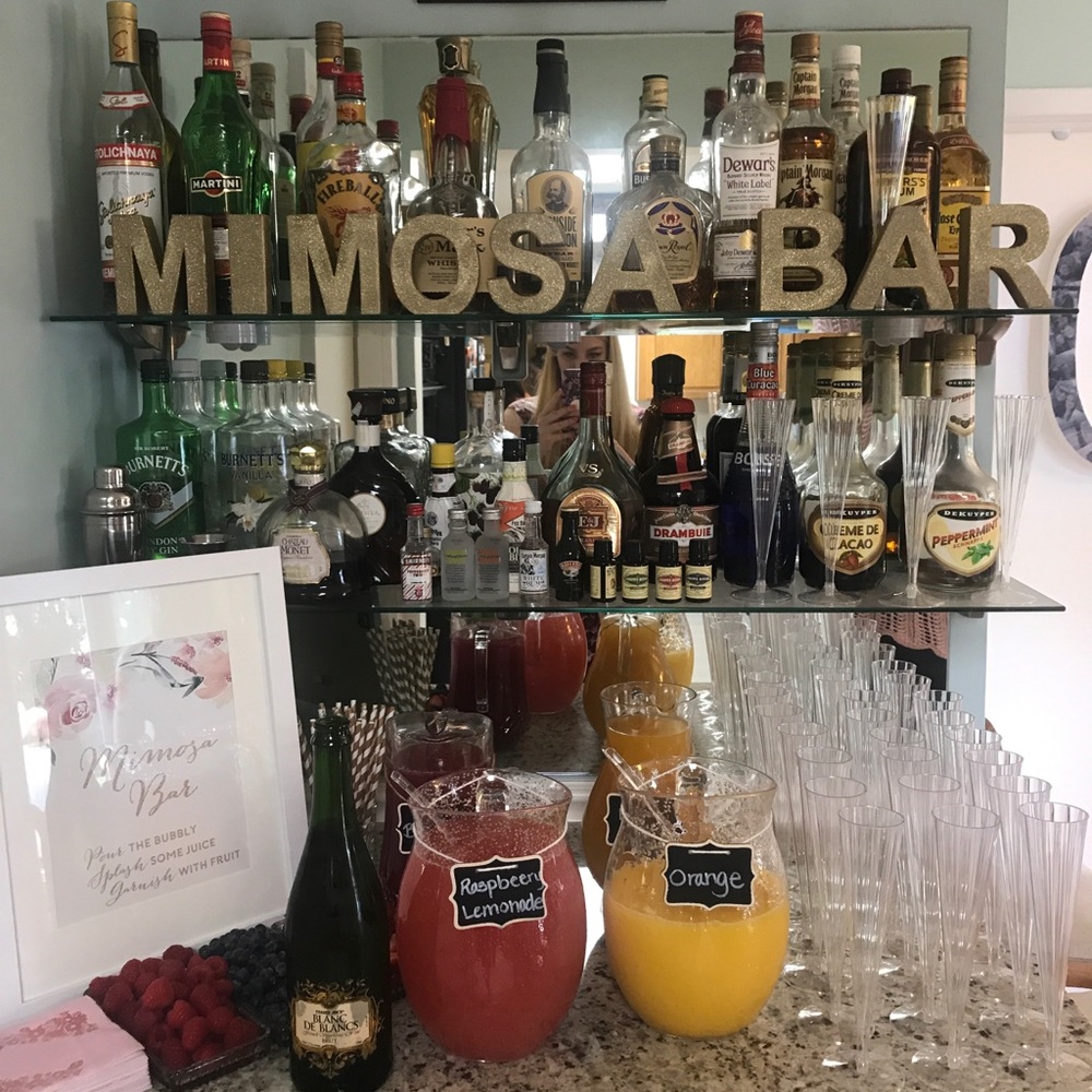 Mimosa Bar Sign